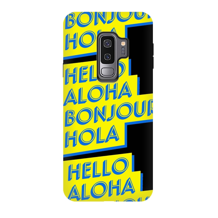 Galaxy S9 plus StrongFit hello aloha by MALLIKA