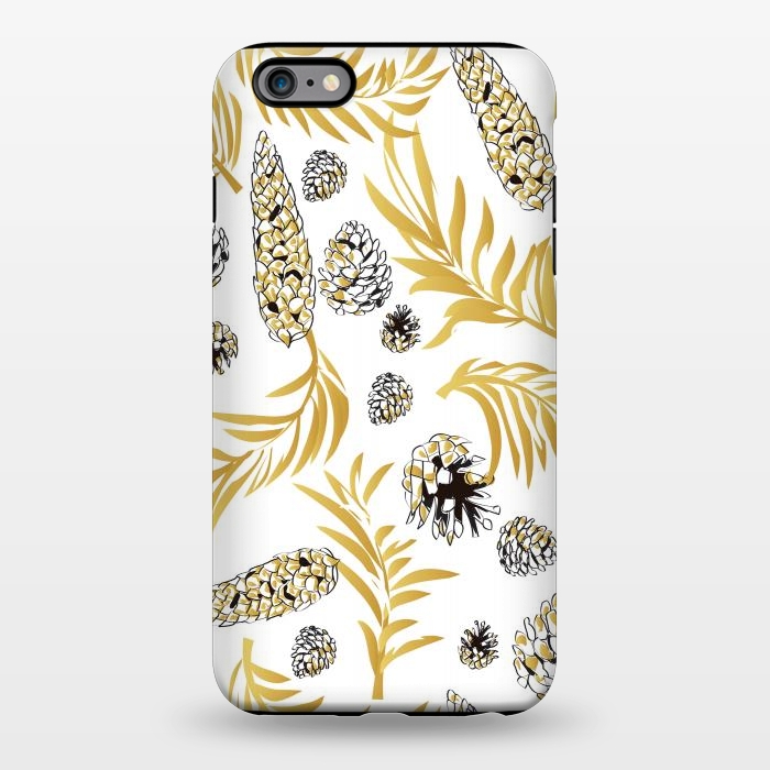 iPhone 6/6s plus StrongFit #Christmas #Pattern #Pine #Snow 1 by Bledi