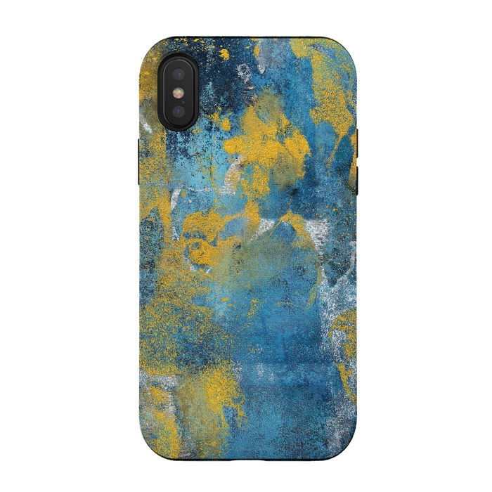 iPhone Xs / X StrongFit Abstract Painting I by Art Design Works