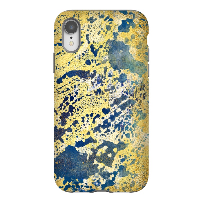 iPhone Xr StrongFit Abstract Painting III by Art Design Works