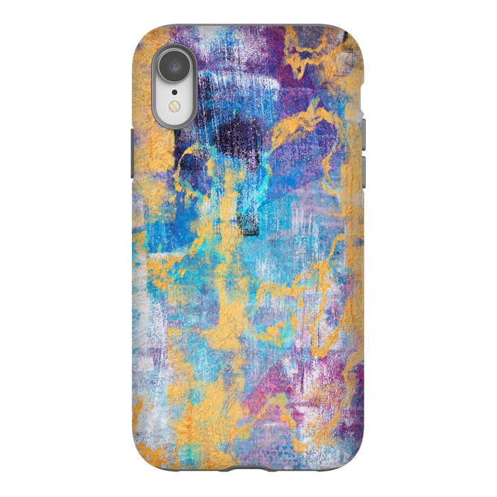 iPhone Xr StrongFit Abstract Painting V by Art Design Works