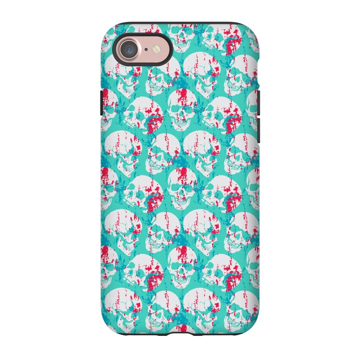 iPhone 7 StrongFit Skulls Pattern I by Art Design Works