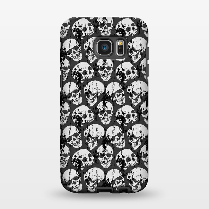 Galaxy S7 EDGE StrongFit Skulls Pattern II by Art Design Works