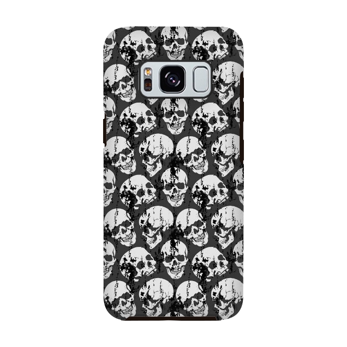 Galaxy S8 StrongFit Skulls Pattern II by Art Design Works