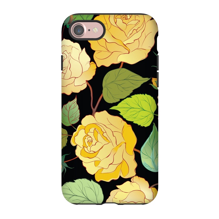 iPhone 7 StrongFit Colorful Roses 3 by Bledi