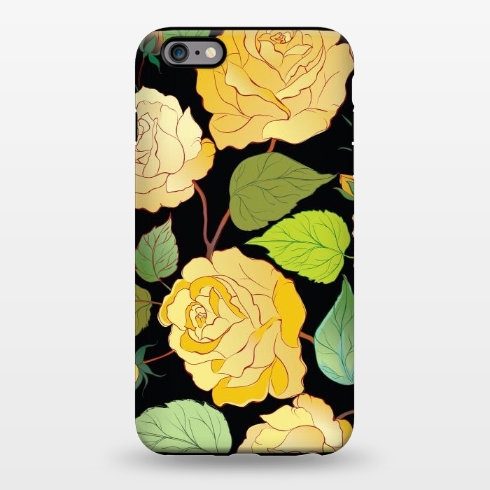 iPhone 6/6s plus StrongFit Colorful Roses 3 by Bledi