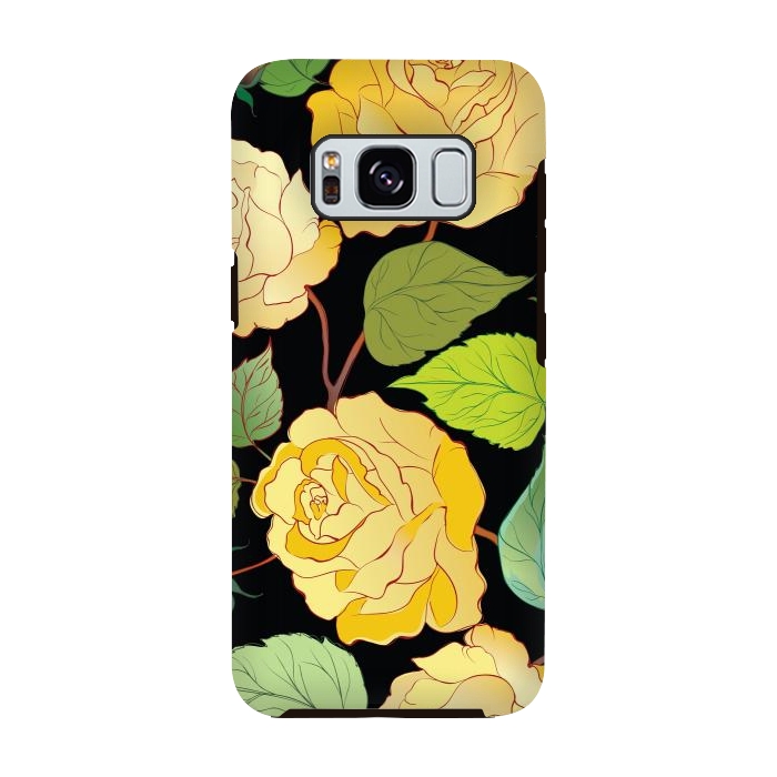 Galaxy S8 StrongFit Colorful Roses 3 by Bledi