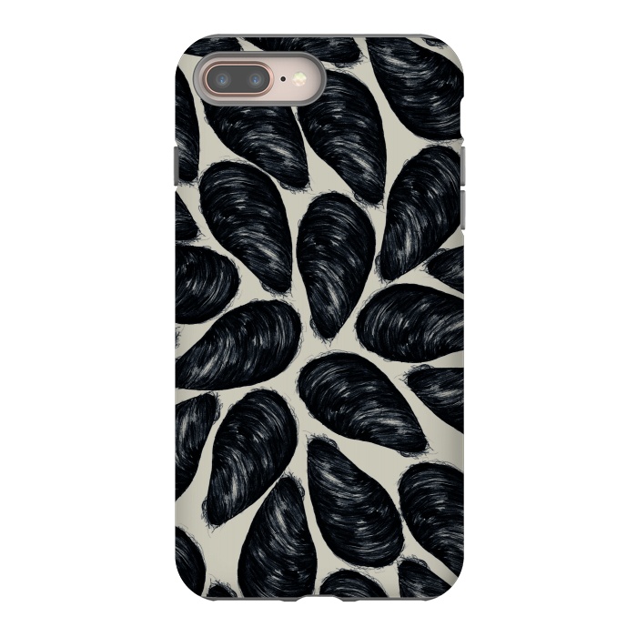 iPhone 7 plus StrongFit Mussels by Raisa Loren