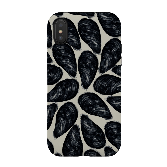 iPhone Xs / X StrongFit Mussels by Raisa Loren