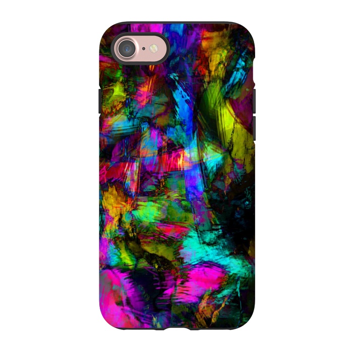 iPhone 7 StrongFit Chaos Blue by Josie