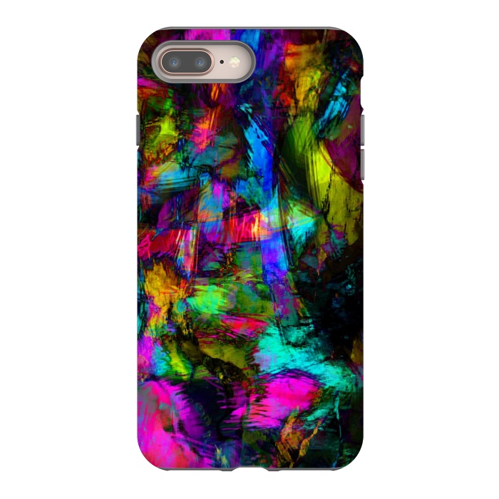 iPhone 7 plus StrongFit Chaos Blue by Josie