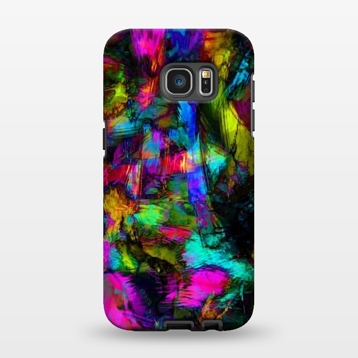 Galaxy S7 EDGE StrongFit Chaos Blue by Josie