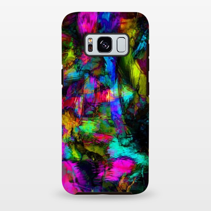 Galaxy S8 plus StrongFit Chaos Blue by Josie