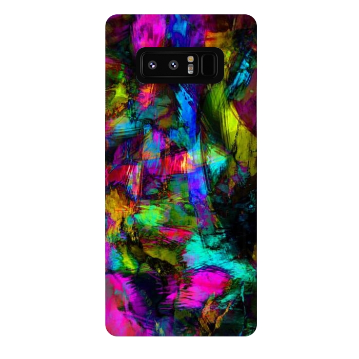 Galaxy Note 8 StrongFit Chaos Blue by Josie