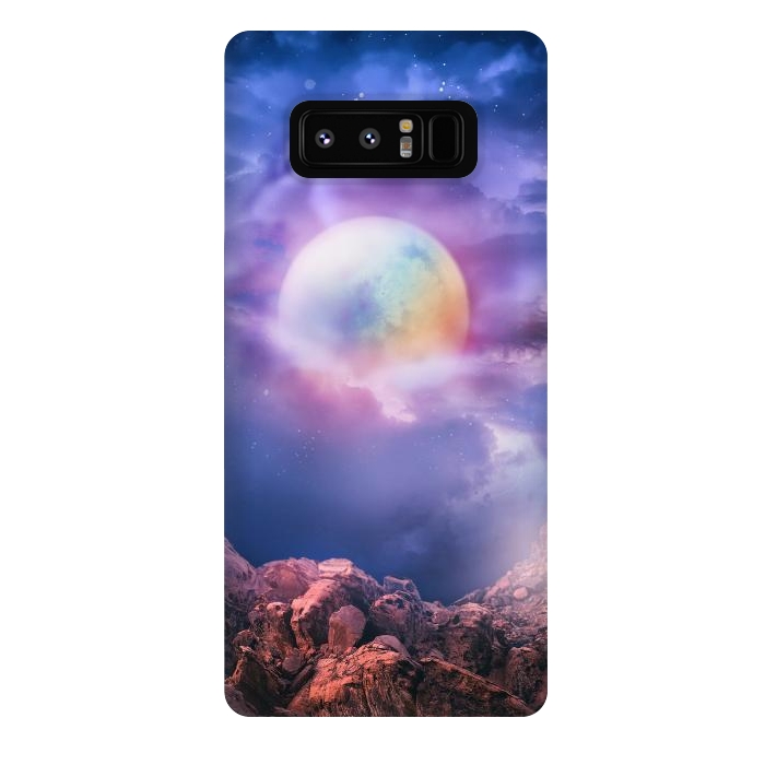 Galaxy Note 8 StrongFit Magic Moon Night by Art Design Works