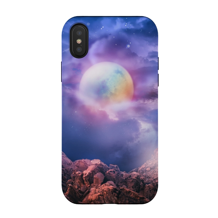iPhone Xs / X StrongFit Magic Moon Night by Art Design Works