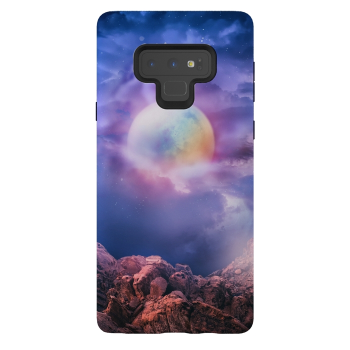 Galaxy Note 9 StrongFit Magic Moon Night by Art Design Works