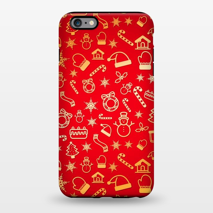 iPhone 6/6s plus StrongFit Christmas Pattern by Art Design Works