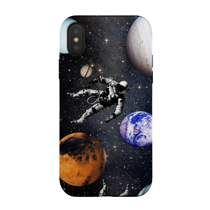iPhone Xs / X StrongFit Astronaut in space by Oana 