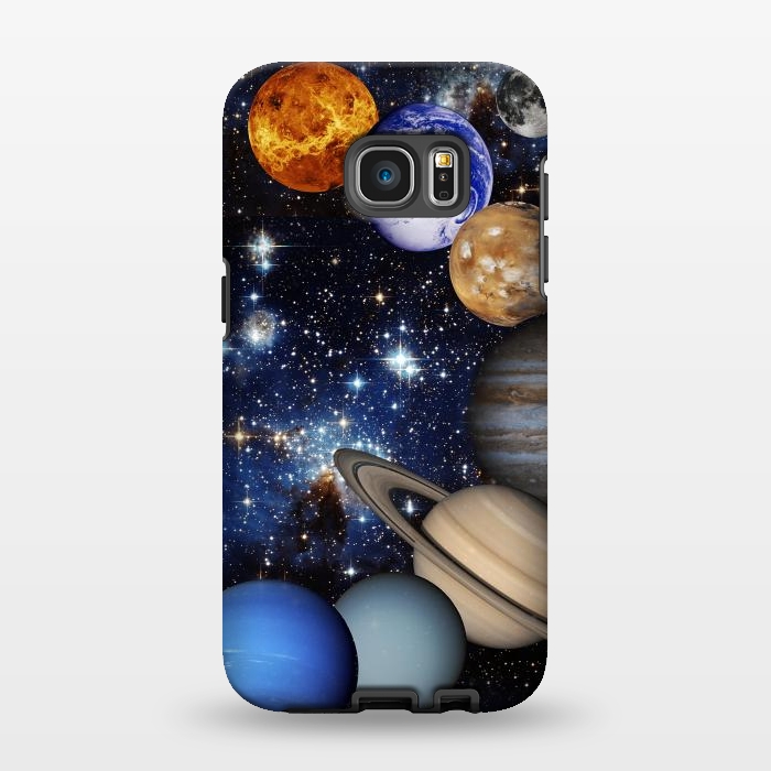 Galaxy S7 EDGE StrongFit Solar System planets by Oana 