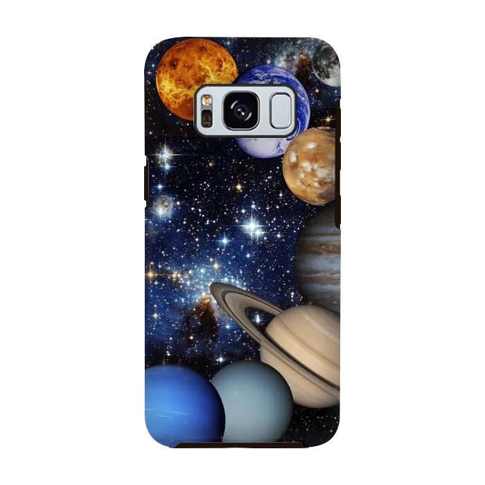 Galaxy S8 StrongFit Solar System planets by Oana 