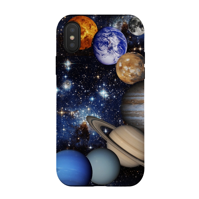 iPhone Xs / X StrongFit Solar System planets by Oana 