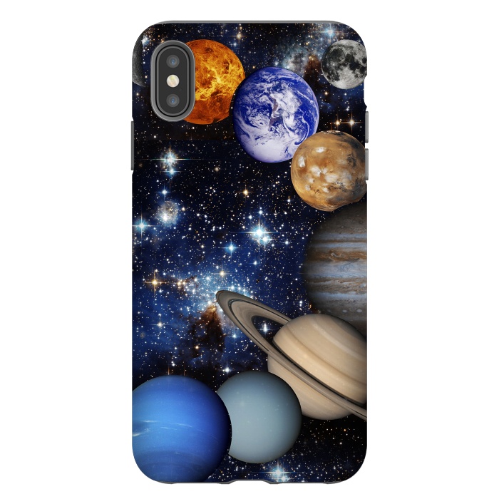 iPhone Xs Max StrongFit Solar System planets by Oana 