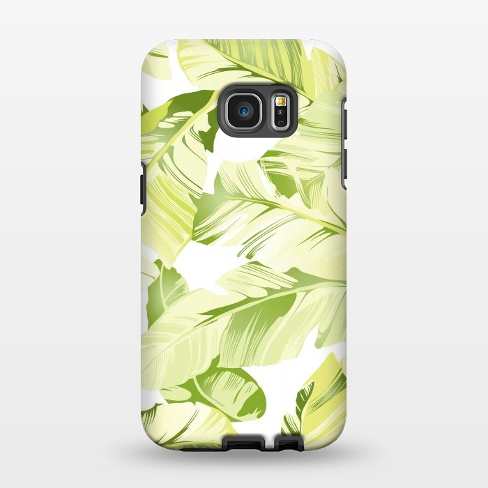 Galaxy S7 EDGE StrongFit Banana leaves by Bledi