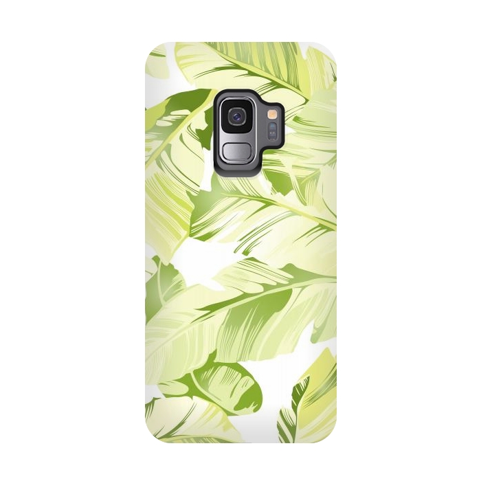 Galaxy S9 StrongFit Banana leaves by Bledi