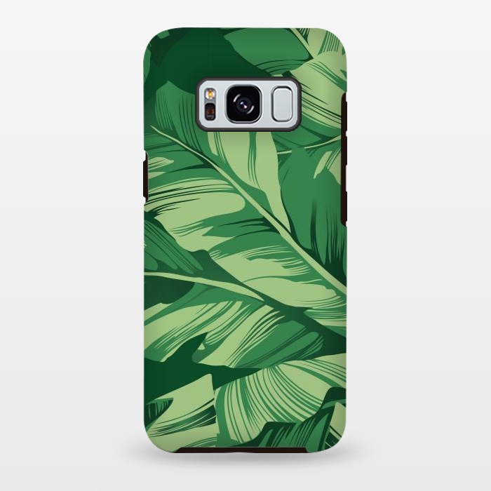 Galaxy S8 plus StrongFit Banana leaves 2 by Bledi