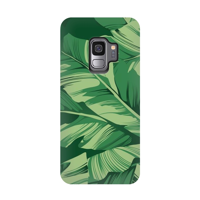 Galaxy S9 StrongFit Banana leaves 2 by Bledi
