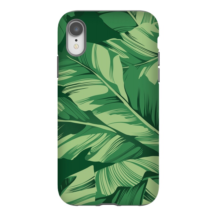 iPhone Xr StrongFit Banana leaves 2 by Bledi