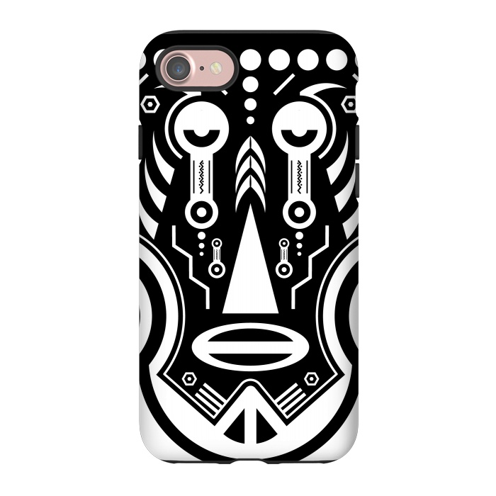 iPhone 7 StrongFit aztec african tattoo by TMSarts