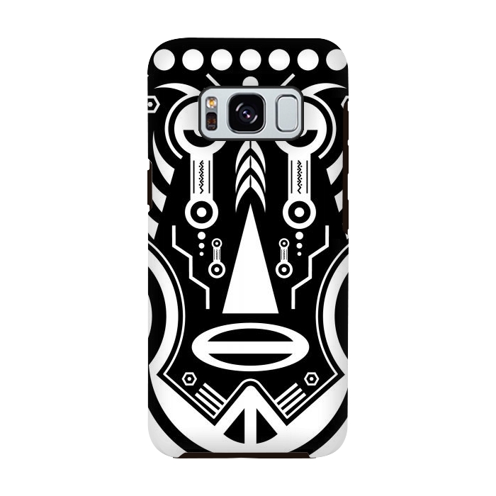 Galaxy S8 StrongFit aztec african tattoo by TMSarts