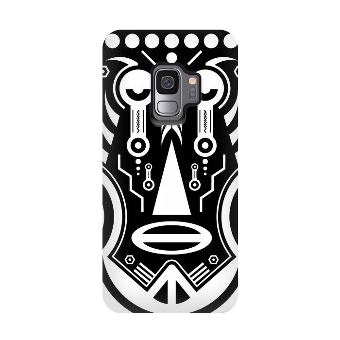 Galaxy S9 StrongFit aztec african tattoo by TMSarts