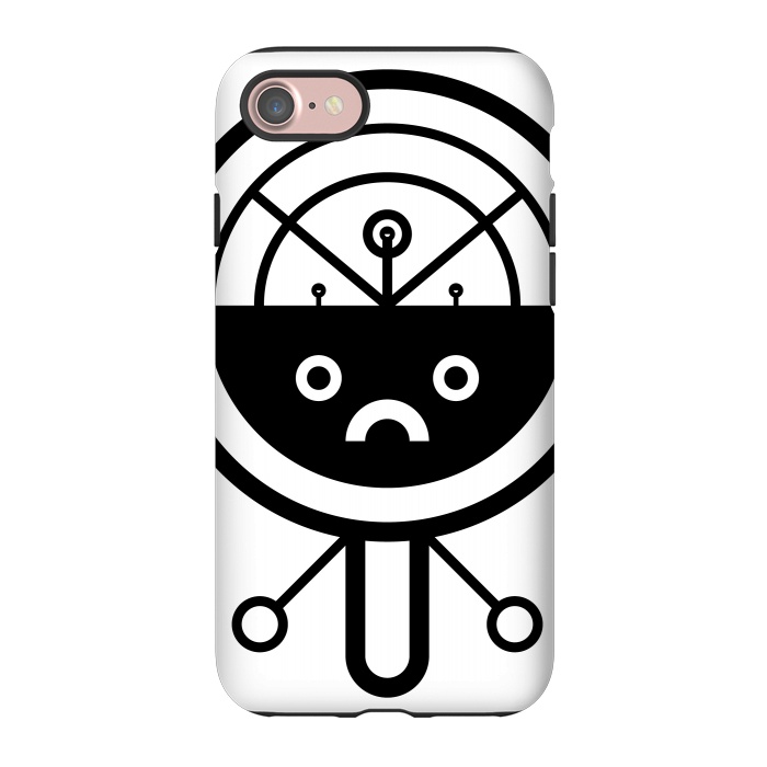iPhone 7 StrongFit alien head by TMSarts