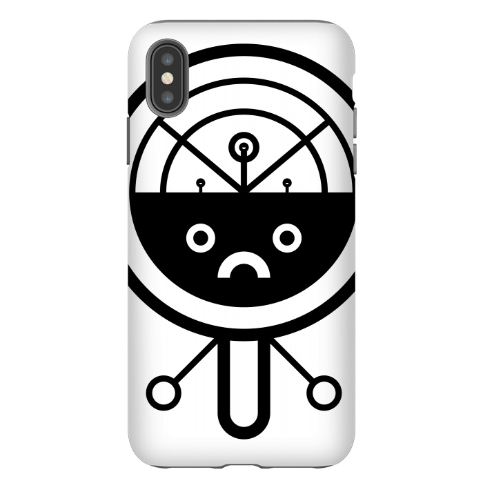 iPhone Xs Max StrongFit alien head by TMSarts