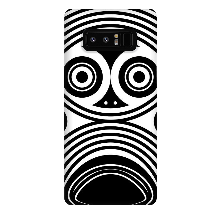 Galaxy Note 8 StrongFit scary owl eyes by TMSarts