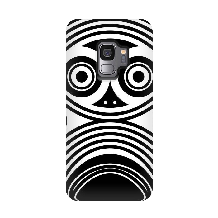 Galaxy S9 StrongFit scary owl eyes by TMSarts
