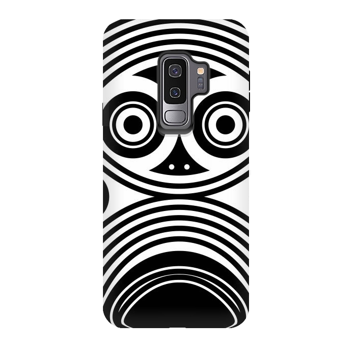 Galaxy S9 plus StrongFit scary owl eyes by TMSarts