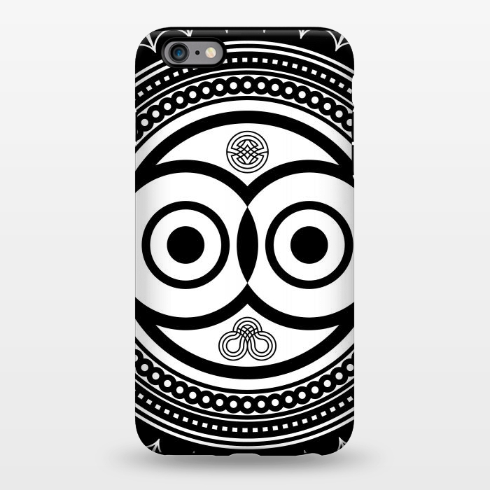 iPhone 6/6s plus StrongFit zentangle with owl by TMSarts