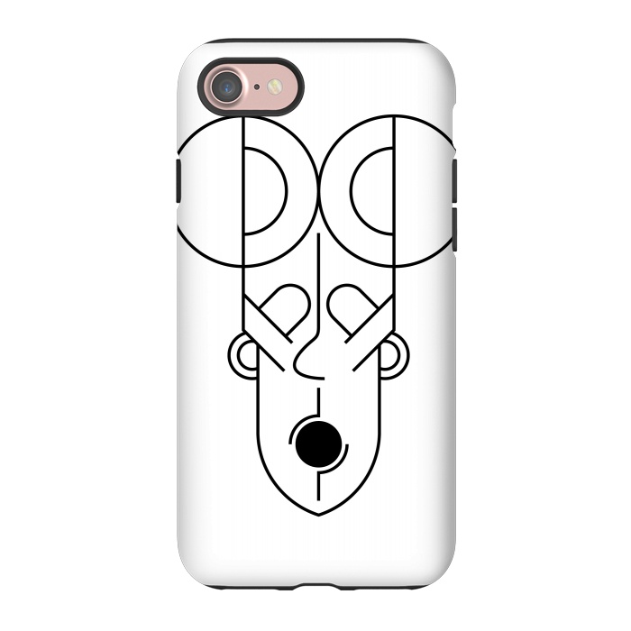 iPhone 7 StrongFit aztec human face by TMSarts
