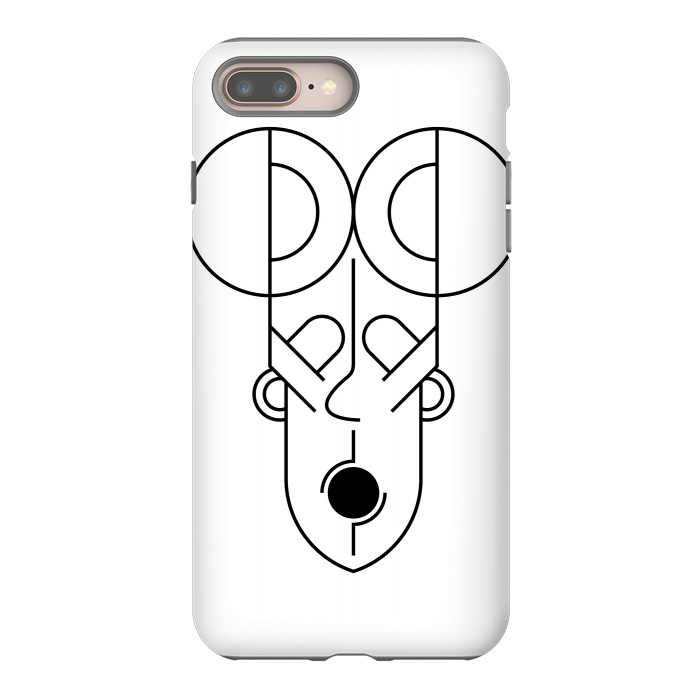 iPhone 7 plus StrongFit aztec human face by TMSarts