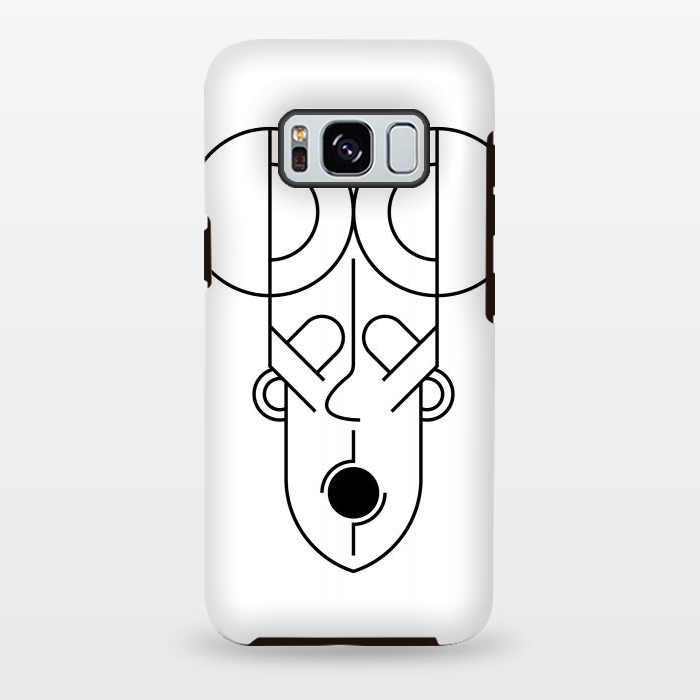 Galaxy S8 plus StrongFit aztec human face by TMSarts