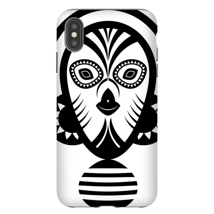 iPhone Xs Max StrongFit african inca mask by TMSarts