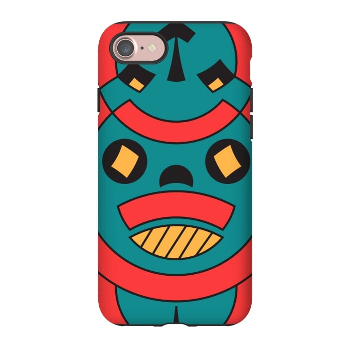 iPhone 7 StrongFit tribal horror by TMSarts
