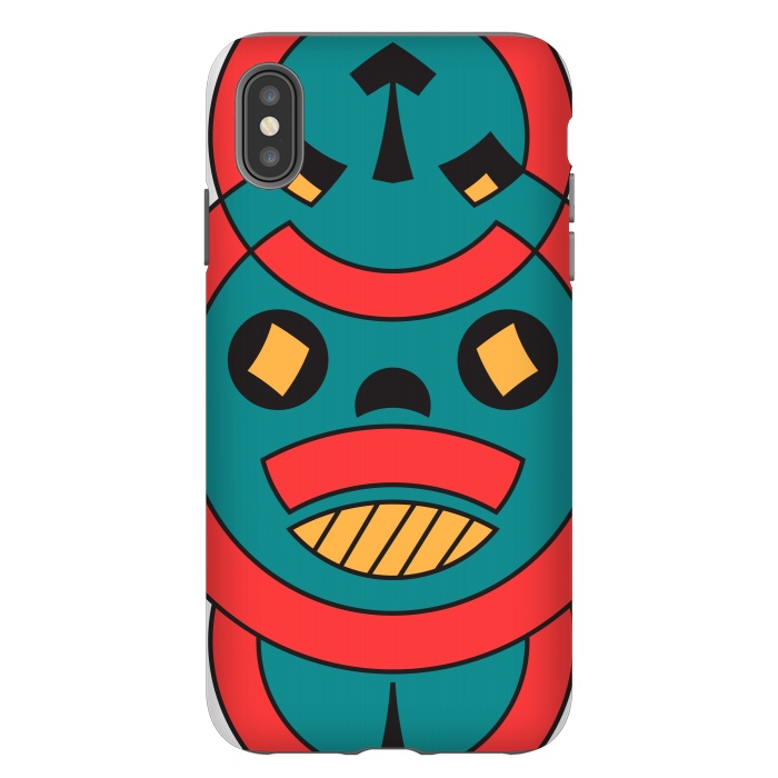 iPhone Xs Max StrongFit tribal horror by TMSarts