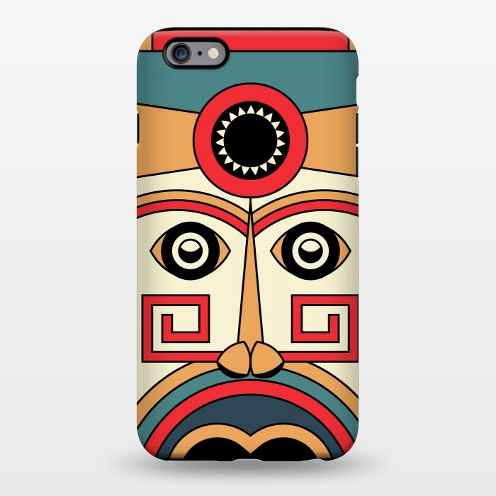 iPhone 6/6s plus StrongFit aztec mayan mask by TMSarts