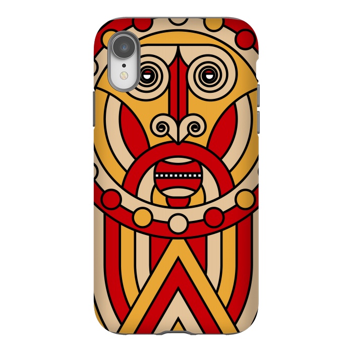 iPhone Xr StrongFit maasai lion by TMSarts