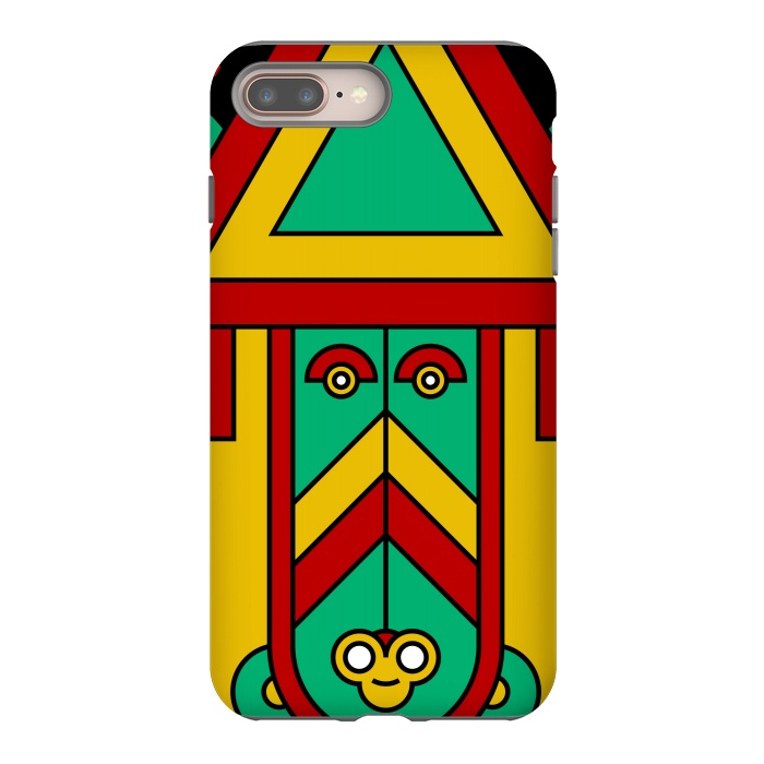 iPhone 7 plus StrongFit colorful aztec tribal by TMSarts